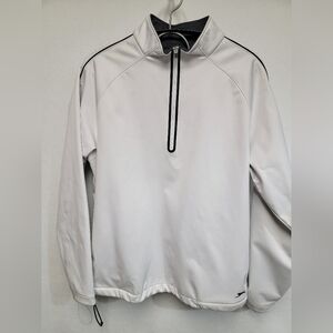 Slazenger Mens Size Medium Quarter Zip Water Resistent Golf  Pullover